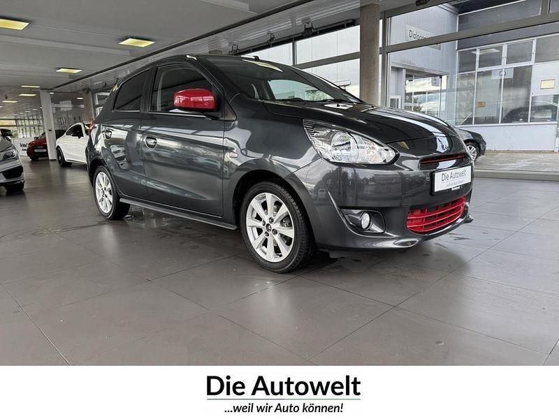 Cosmosgra (grau) Gebraucht 2014 Mitsubishi Space Star Kleinwagen | 7.980 € (Teuer) - Bild 1/4