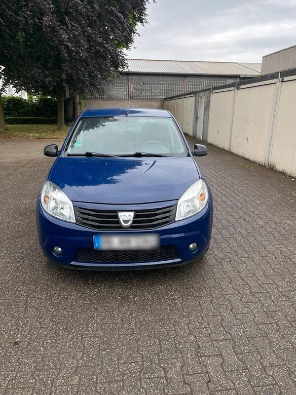 Blau Gebraucht 2009 Dacia Sandero Kleinwagen | 1.400 € - Bild 1/4