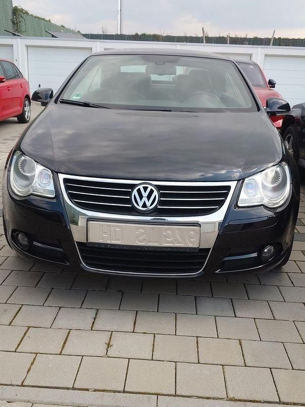 Gebraucht VW Eos 122 PS (89 kW) 2007 Schwarz Cabrio