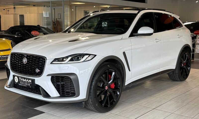 Weiß Gebraucht 2021 Jaguar F-Pace SVR SUV | 59.850 € (Fairer Preis) - Bild 1/4