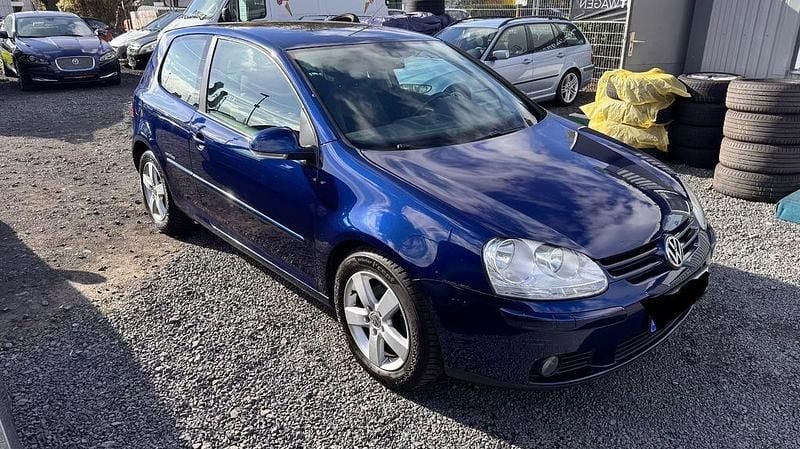 Blau Gebraucht 2008 VW Golf V United Limousine | 2.200 € (Superpreis) - Bild 1/4