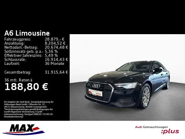 Gebraucht Audi A6 Premium 204 PS (150 kW) 2023 Brillantschwarz Limousine