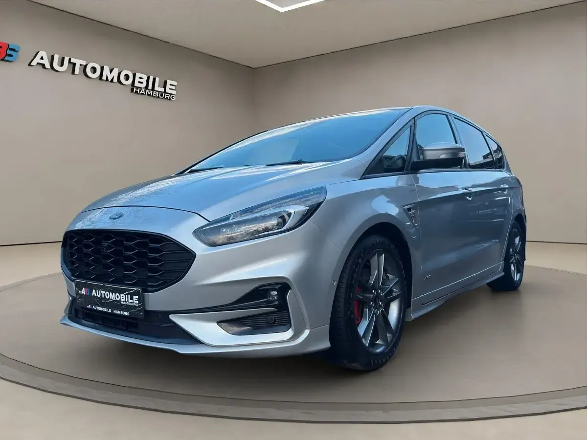 Gebraucht Ford S-MAX ST-Line 190 PS (139 kW) 2019 Silber Van / Kleinbus