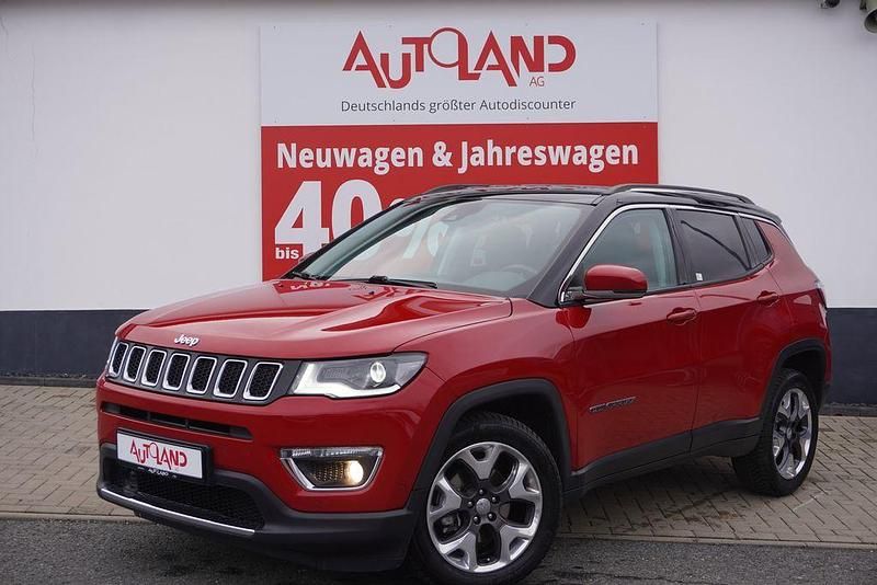 Gebraucht Jeep Compass Limited 140 PS (102 kW) 2019 Rot SUV