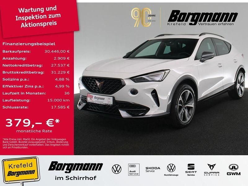 Gebraucht Cupra Formentor Basis 190 PS (139 kW) 2023 Weiss / candy weiss SUV