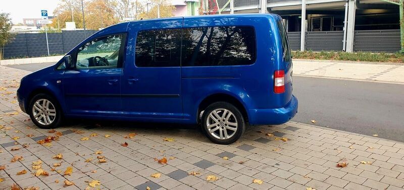 Blau Gebraucht 2009 VW Caddy Maxi Van / Kleinbus | 8.900 € (Superpreis) - Bild 1/4