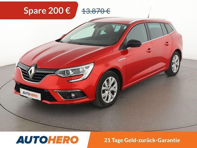 Rot Gebraucht 2020 Renault Mégane GrandTour LIMITED Kombi | 13.670 € (Superpreis) - Bild 1/3