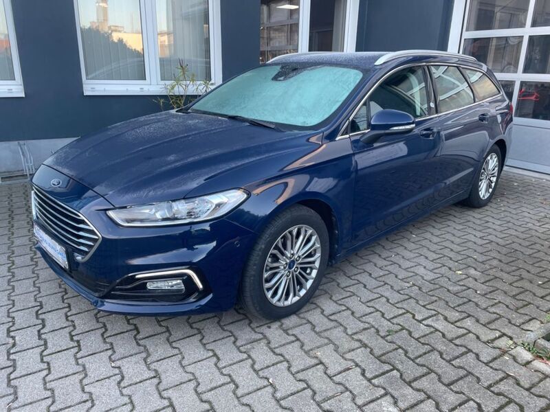 Blau Gebraucht 2021 Ford Mondeo Kombi | 22.799 € (Etwas zu teuer) - Bild 1/4