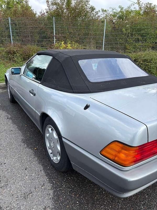 Silber Gebraucht 1990 Mercedes SL300 Cabrio | 14.900 € - Bild 1/4