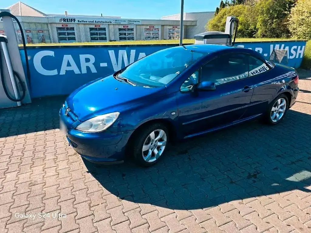 Gebraucht Peugeot 307 CC 136 PS (100 kW) 2004 Blau Cabrio