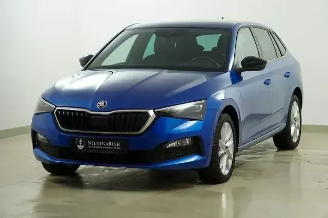 Gebraucht Skoda Scala Style 150 PS (110 kW) 2019 Blau Kleinwagen