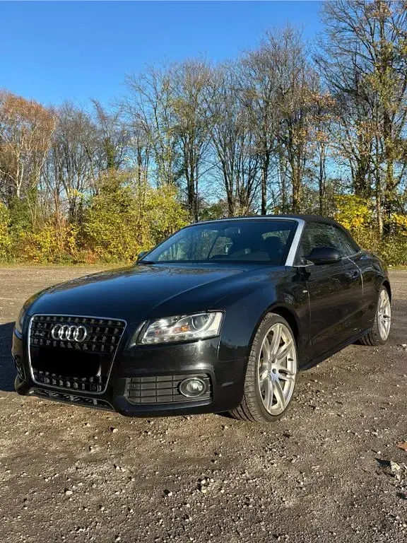 Gebraucht Audi A5 Cabriolet S-Line 239 PS (175 kW) 2010 Schwarz Cabrio