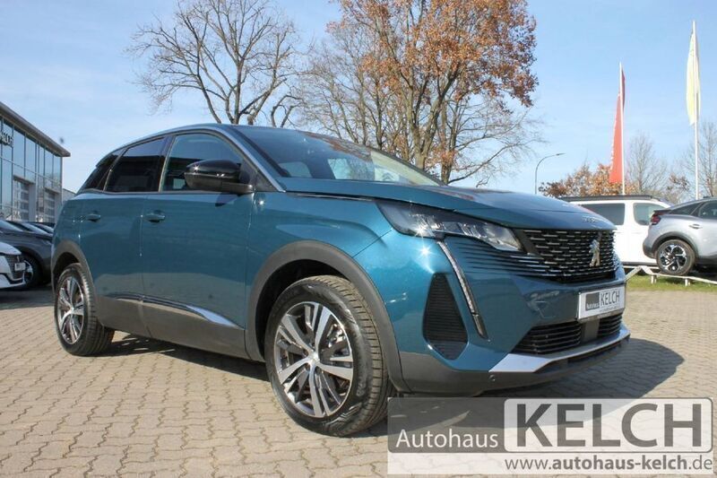 Celebes blau (metallic) Gebraucht 2023 Peugeot 3008 Allure SUV | 32.990 € (Teuer) - Bild 1/4