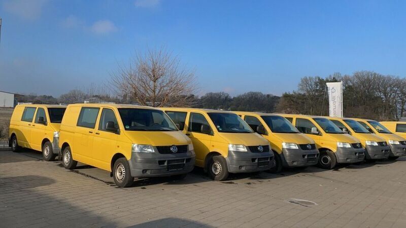 Gelb Gebraucht 2010 VW T5 Van | 5.800 € (Superpreis) - Bild 1/4