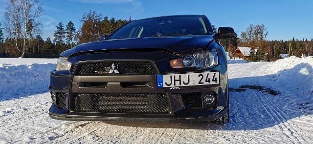 Used Mitsubishi Lancer Evolution 295 HP (216 kW) 2014 Black Sedan