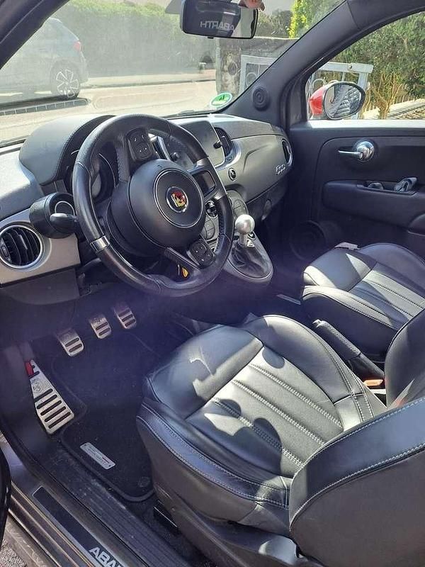 Silber Gebraucht 2019 Abarth 595C Turismo Cabrio | 16.800 € (Superpreis) - Bild 1/4