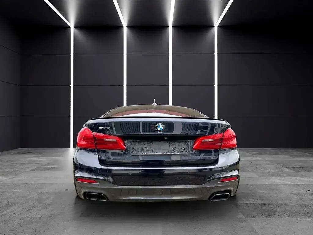 Gebraucht BMW M550 Sport Line 462 PS (339 kW) 2017 Carbonschwarz Limousine