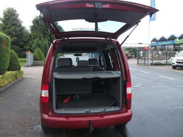 Gebraucht VW Caddy Family 80 PS (58 kW) 2007 Rot metallic Van / Kleinbus