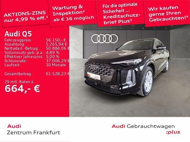 Gebraucht Audi Q5 Advanced 204 PS (150 kW) 2025 Mythosschwarz metallic SUV