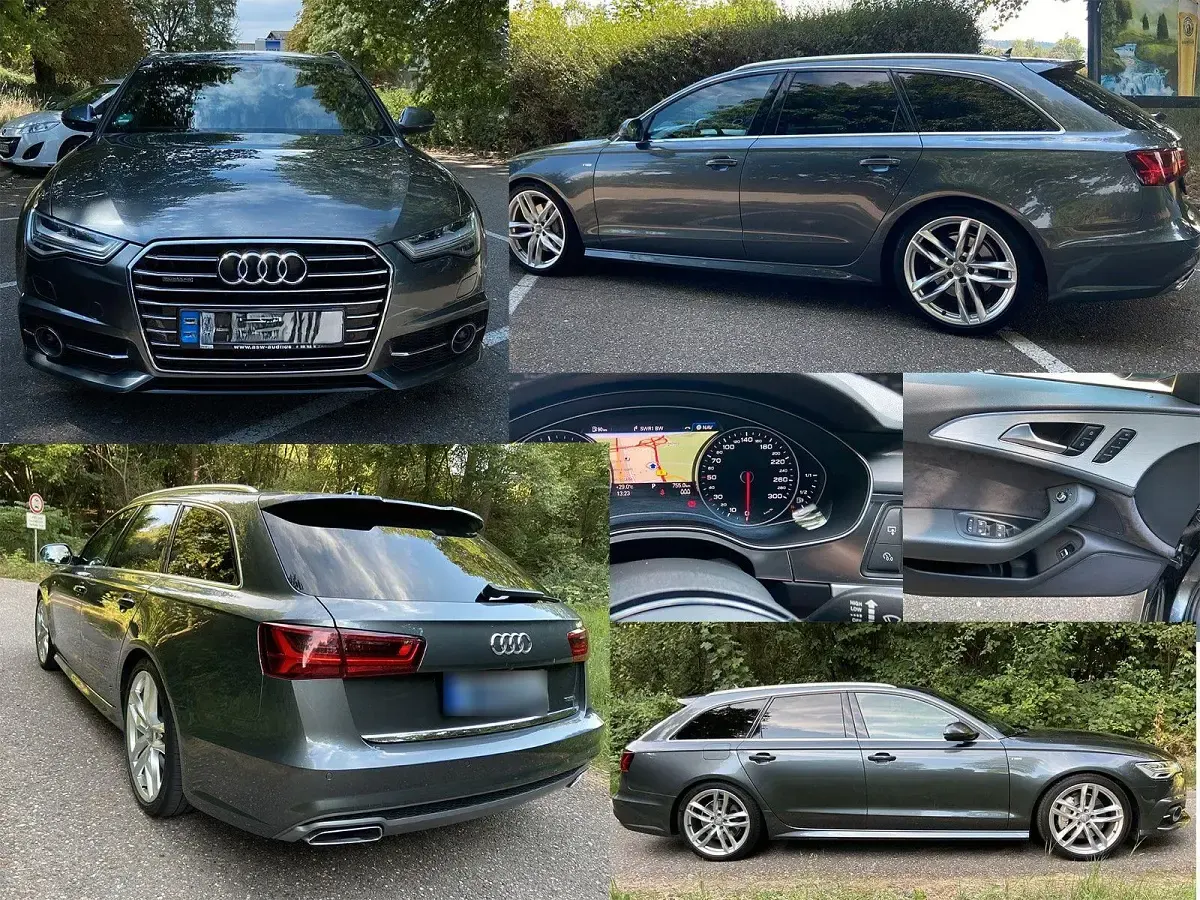 Gebraucht Audi A6 S-Line 272 PS (200 kW) 2015 Grau Kombi