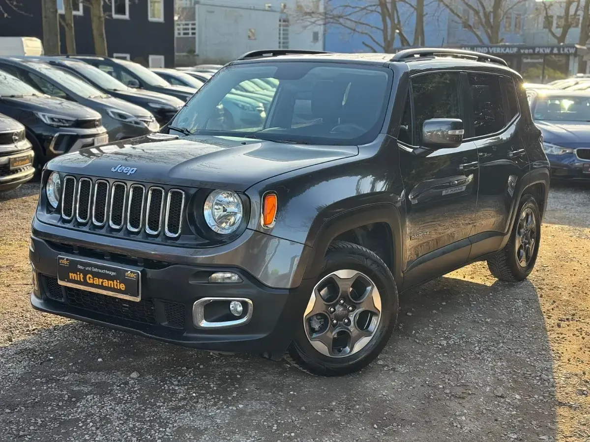 Gebraucht Jeep Renegade Longitude 140 PS (102 kW) 2018 Grau SUV