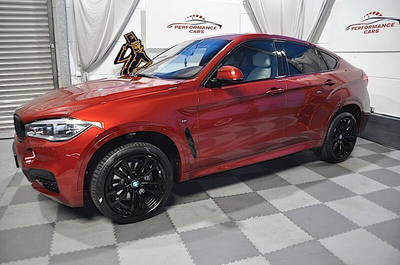 Rot Gebraucht 2018 BMW X6 M Sport SUV | 39.999 € (Teuer) - Bild 1/4