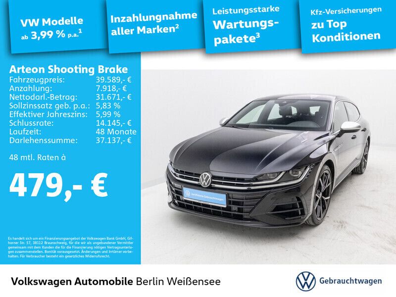 Deep black perleffekt Gebraucht 2023 VW Arteon R Kombi | 39.589 € (Fairer Preis) - Bild 1/4