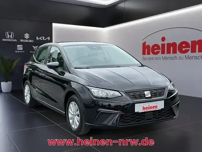 Gebraucht Seat Ibiza Style 80 PS (58 kW) 2023 Midnight schwarz Kleinwagen