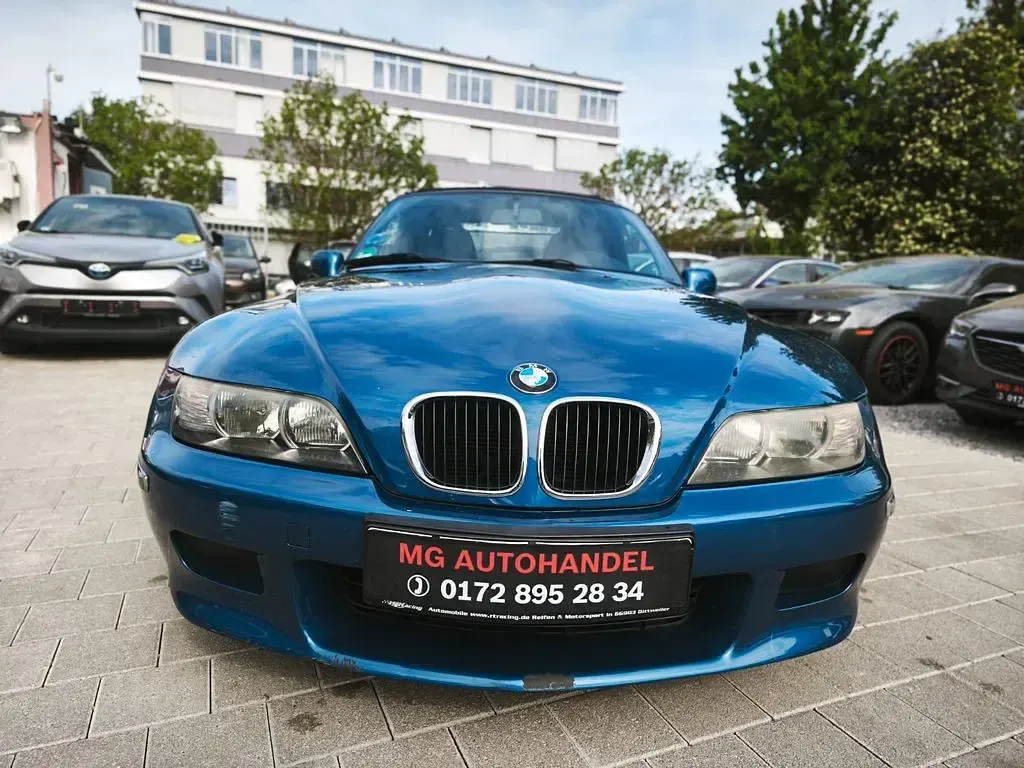 Brugt BMW Z3 150 HK (110 kW) 2000 Blå Cabriolet
