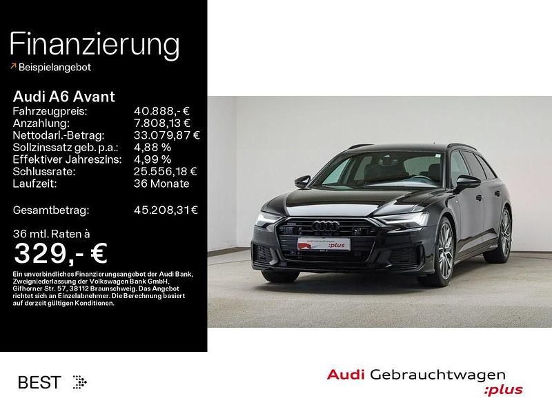 Gebraucht Audi A6 S-Line 245 PS (180 kW) 2023 Mythosschwarz metallic (metallic) Kombi