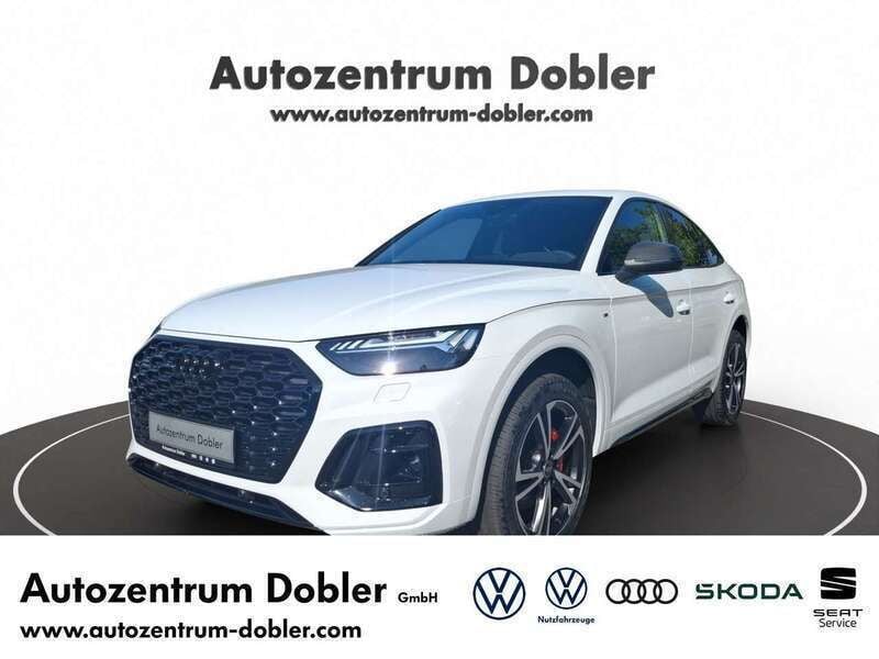 Gletscherweiss Gebraucht 2024 Audi Q5 Sportback Business SUV | 63.880 € - Bild 1/4