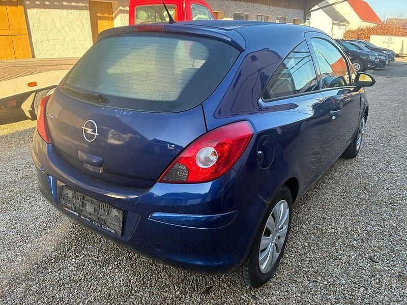 Gebraucht Opel Corsa Edition 80 PS (58 kW) 2008 Blau Kleinwagen