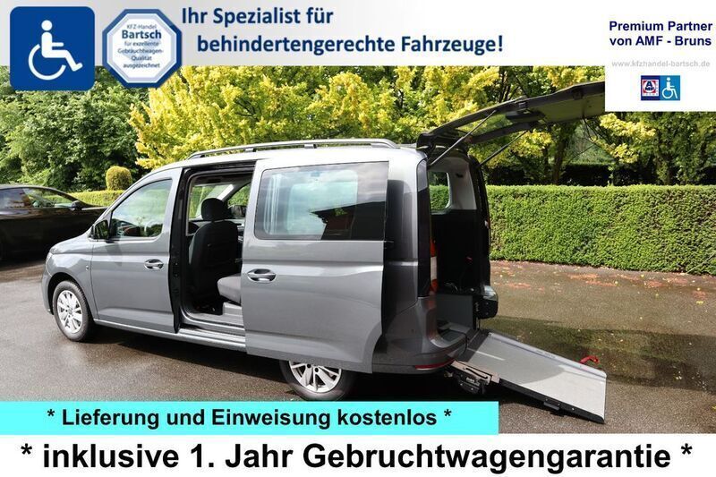 Indiumgrau metallic Gebraucht 2022 VW Caddy Maxi Life Van / Kleinbus | 42.900 € - Bild 1/4