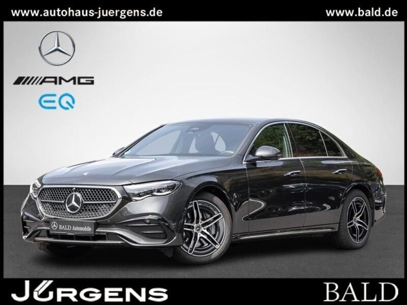 Schwarz graphitgrau Gebraucht 2024 Mercedes E300 AMG Limousine | 57.770 € (Fairer Preis) - Bild 1/4