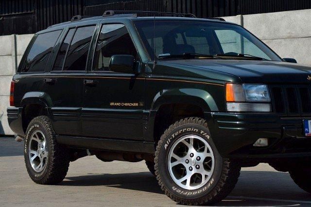 Gebraucht Jeep Grand Cherokee 212 PS (155 kW) 1997 Grün metallic SUV