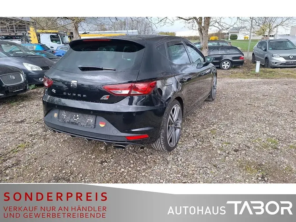Używany Seat Leon CUPRA 280 KM (205 kW) 2014 Czarny Sedan/Limuzyna