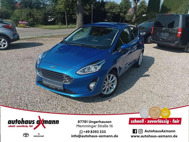 Blau Gebraucht 2020 Ford Fiesta S Kleinwagen | 13.990 € (Fairer Preis) - Bild 1/4