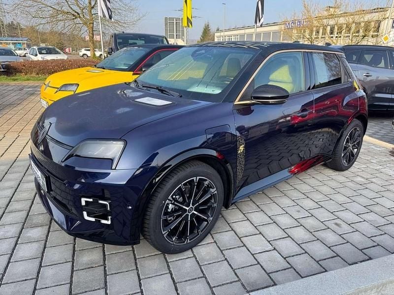 Neu Renault 5 E-Tech Iconic 110 kW (150 PS) 2026 Nacht blau mit black pearl Kleinwagen