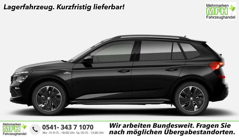 Magic black metallic Neu 2025 Skoda Kamiq Monte Carlo SUV | 30.127 € (Fairer Preis) - Bild 1/4