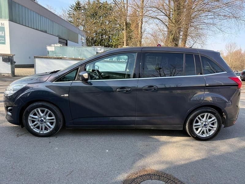 Gebraucht Ford Grand C-Max Titanium 163 PS (119 kW) 2014 Grau Van / Kleinbus