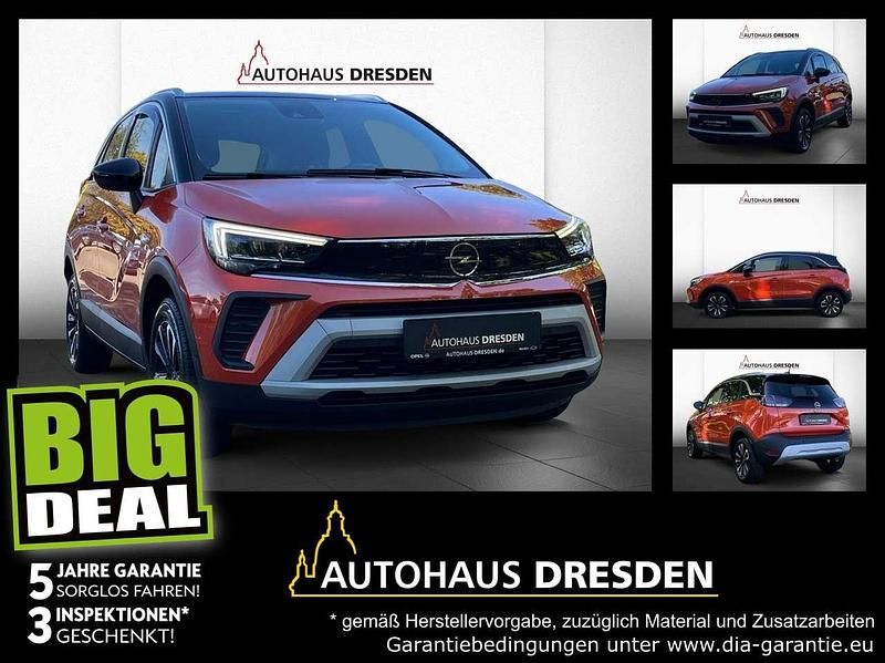 Power orange (metallic) Gebraucht 2021 Opel Crossland Elegance SUV | 14.650 € (Fairer Preis) - Bild 1/4