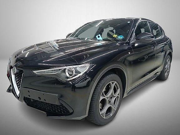 Schwarz Gebraucht 2022 Alfa Romeo Stelvio Ti SUV | 30.195 € (Superpreis) - Bild 1/4