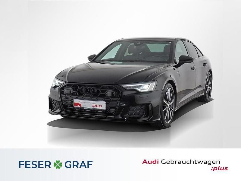 Mythosschwarz metallic Gebraucht 2025 Audi A6 Ambiente Limousine | 49.965 € (Superpreis) - Bild 1/3