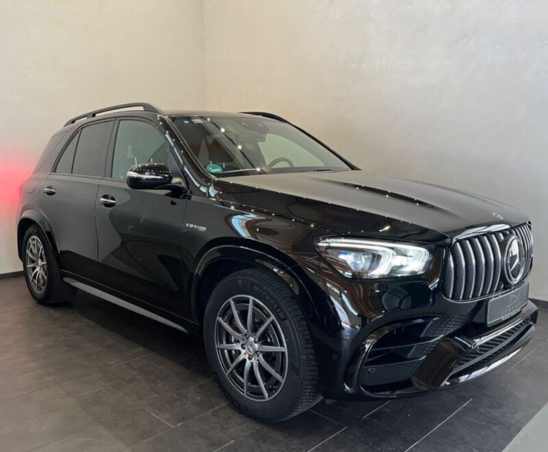 Obsidianschwarz metalliclack Gebraucht 2022 Mercedes GLE63 AMG AMG SUV | 83.999 € - Bild 1/4