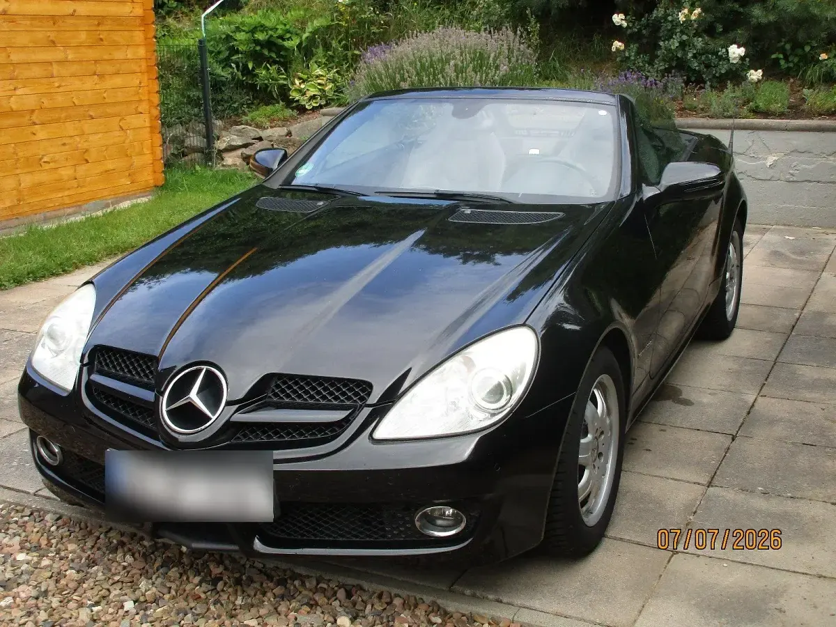 Gebraucht Mercedes SLK200 184 PS (135 kW) 2008 Schwarz Cabrio
