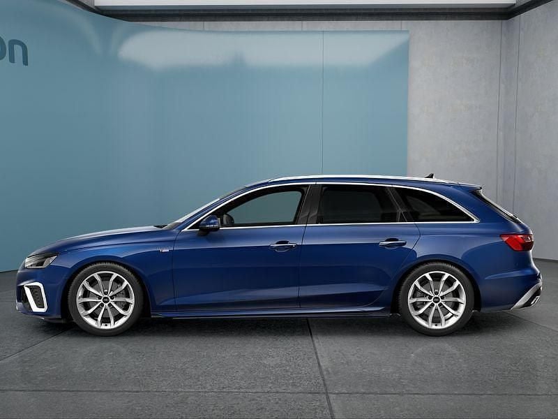 Blau Gebraucht 2024 Audi A4 S-Line Kombi | 37.949 € (Fairer Preis) - Bild 1/4
