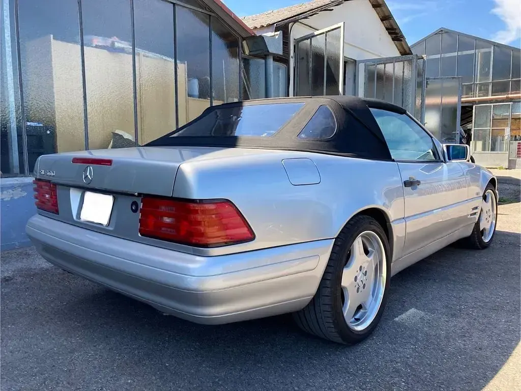 Gebraucht Mercedes SL500 320 PS (235 kW) 1997 Silber Cabrio