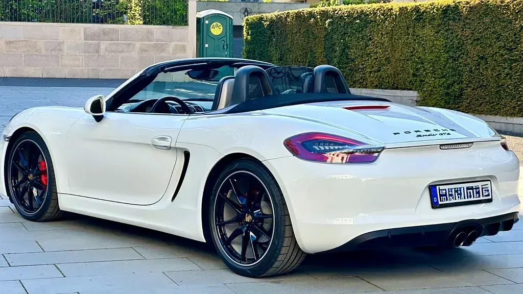 Gebraucht Porsche Boxster GTS 330 PS (242 kW) 2015 Weiß Cabrio