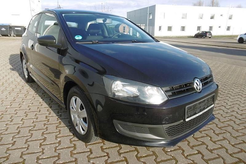 Gebraucht VW Polo Trendline 75 PS (55 kW) 2010 Schwarz Kleinwagen