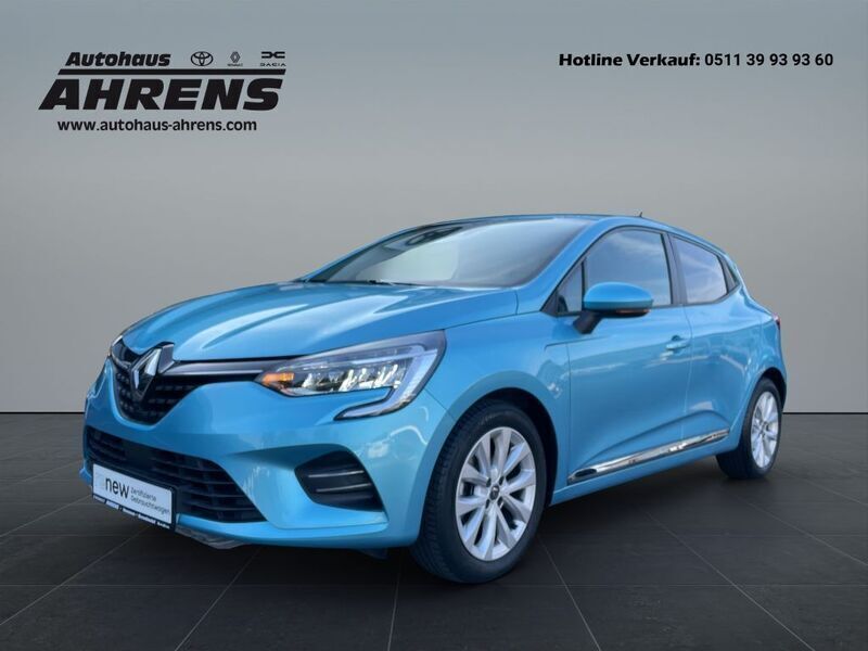 Aquamarinblau metallic Gebraucht 2020 Renault Clio V Experience Limousine | 11.990 € (Fairer Preis) - Bild 1/4